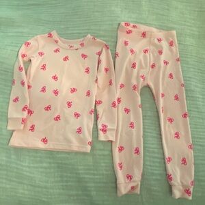 Adorable Gap kids bow PJs 4T